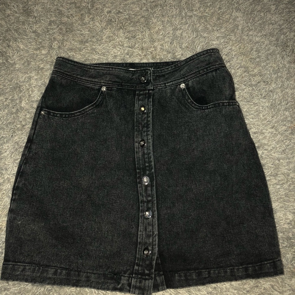 jean skirt
